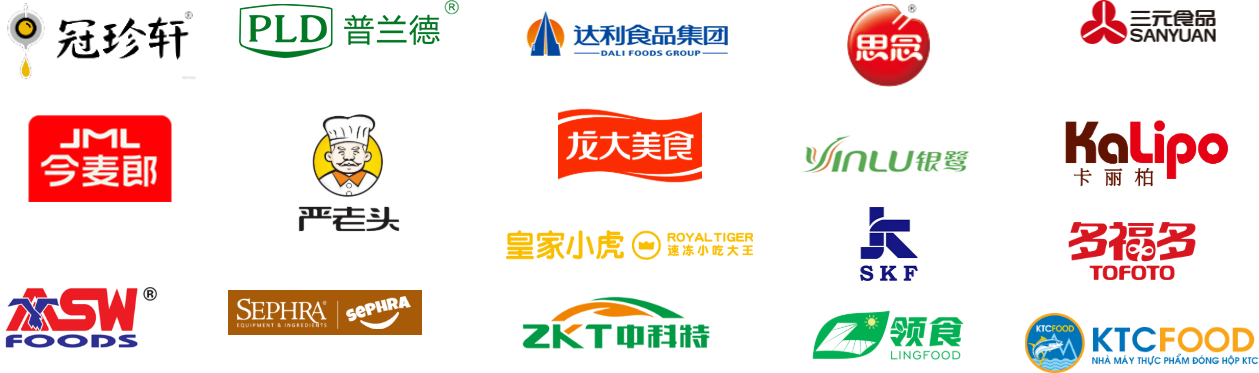 A collage of partner brands logos