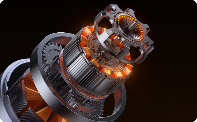 Durable Motor internal structure