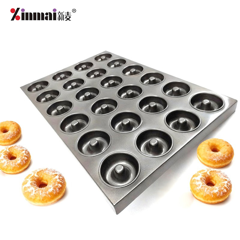 Customization of round donut bread baking pans, wholesale of aluminized steel bread trays, manufacturers of non-stick baking utensil pans.